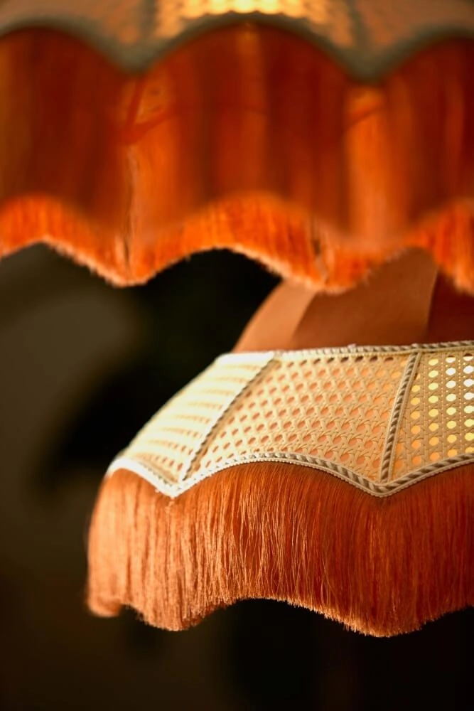 Tiffany hanglamp Mizia oranje Ø 40cm Light & Living 8717807758523