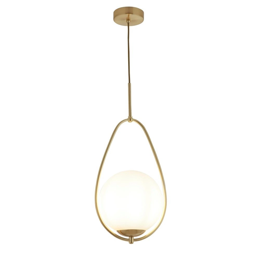 Wit glazen hanglamp Avalon