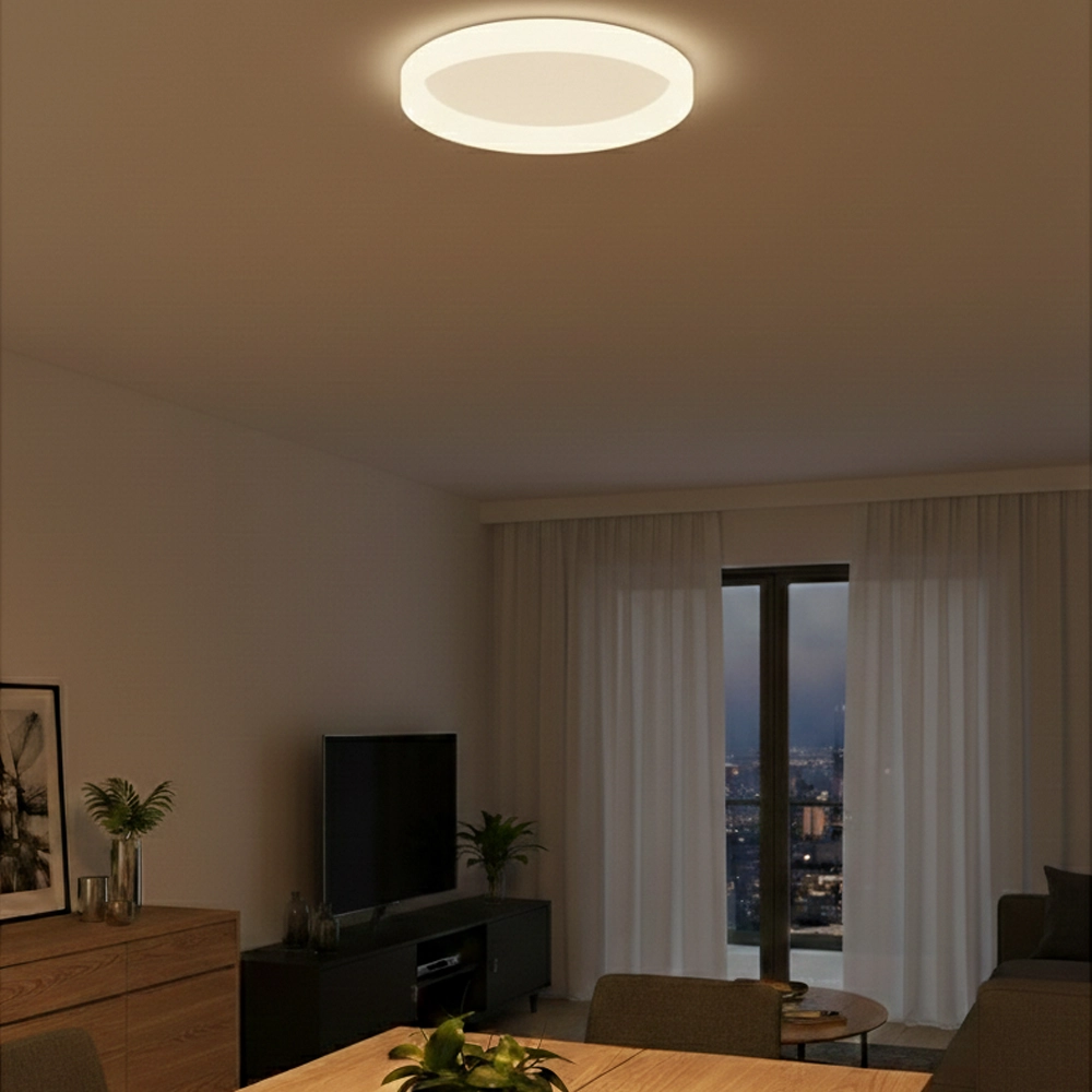 Plafondlamp Albi wit Ø 61cm