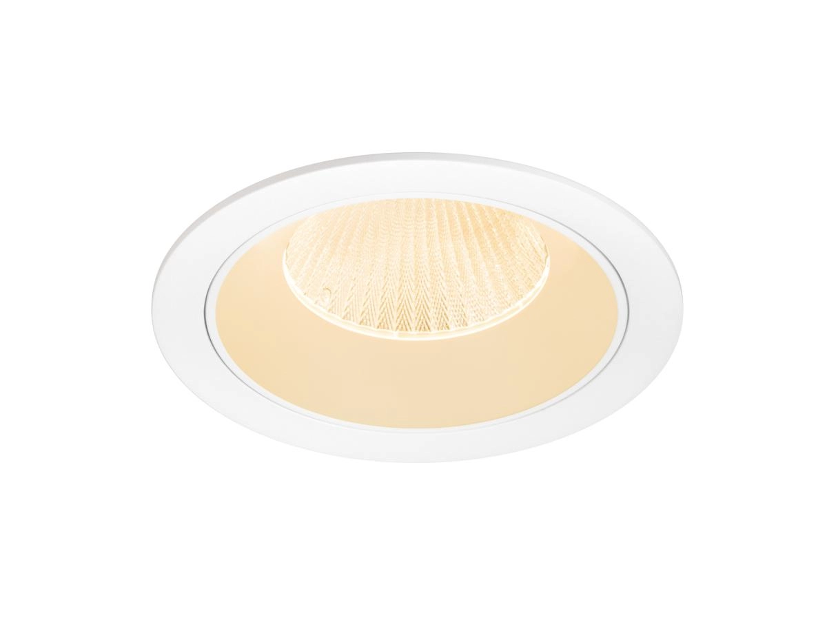 Inbouwspot Numinos XL wit/zwart 2700K - 20gr