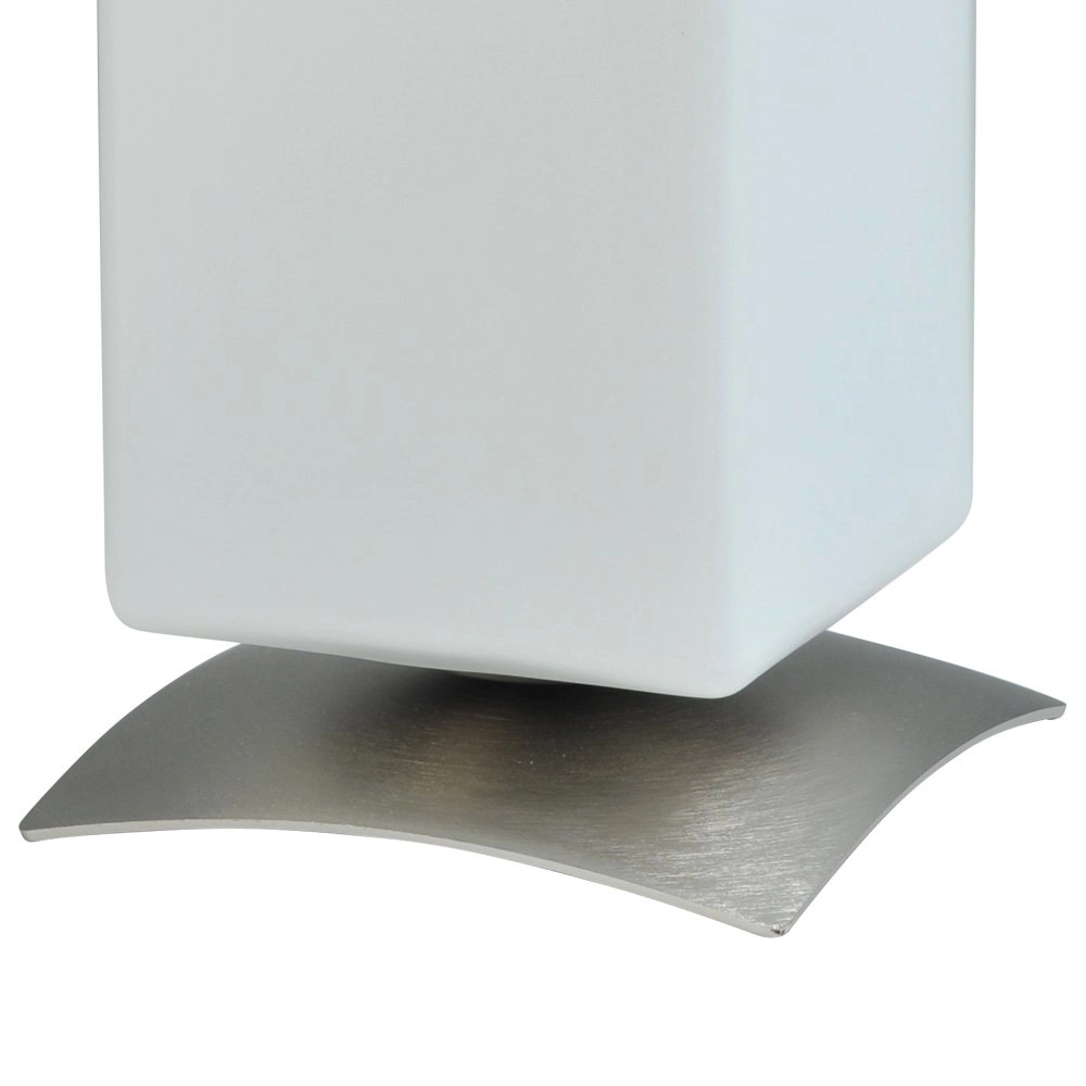 Tafellamp Oblica Square 23cm metaalgrijs Masterlight 8718121011646