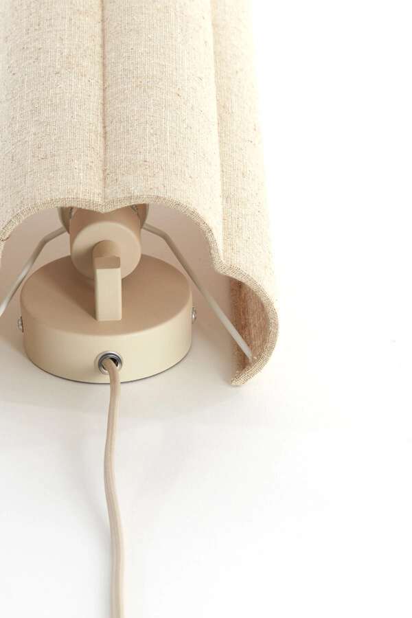 Japandi wandlamp Fringe 15 x 30,5cm Light & Living 8717807706951
