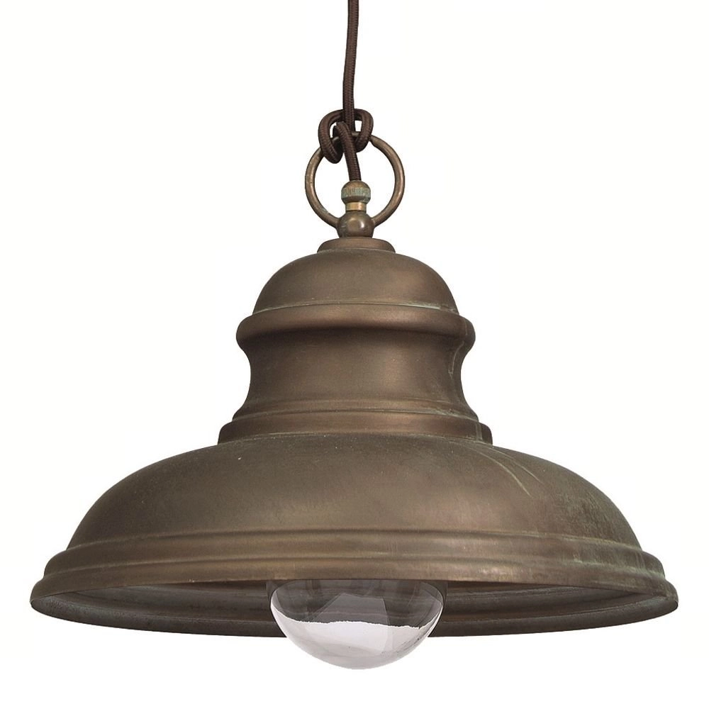 Stal lamp Landelijk Veranda 4 32cm koperbruin Franssen 8021035005763