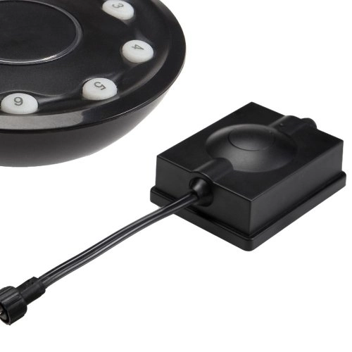 Remote control + Receiver zwart Lightpro 5907800858785