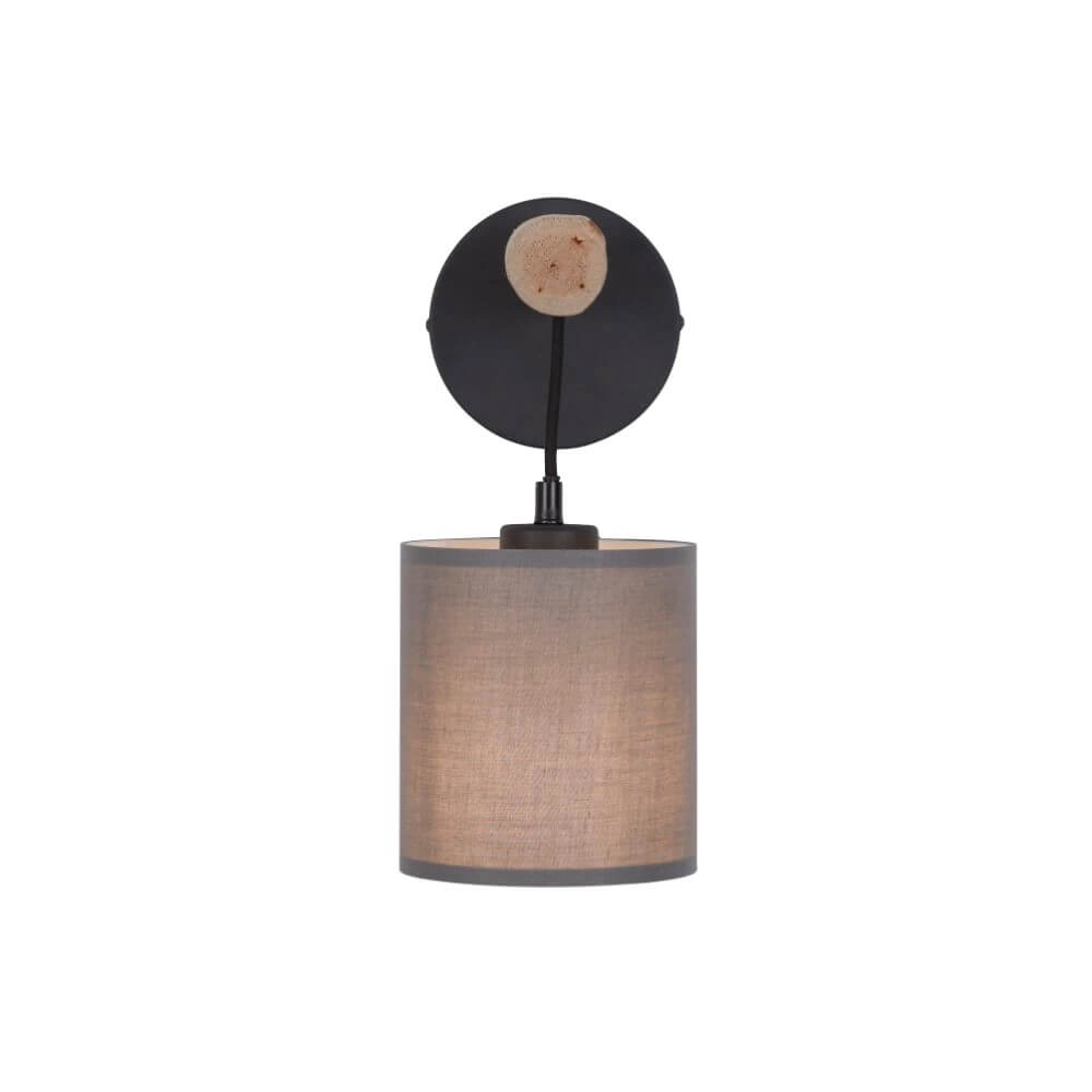 Landelijke wandlamp Green Tribu taupe Just Light 4043689995157