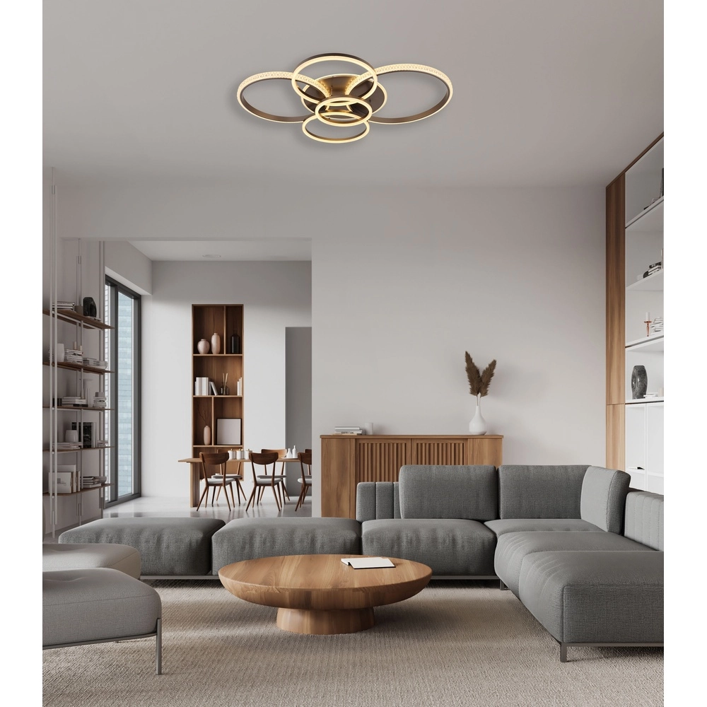 Plafondlamp Lorelei antraciet Globo 9007371484164