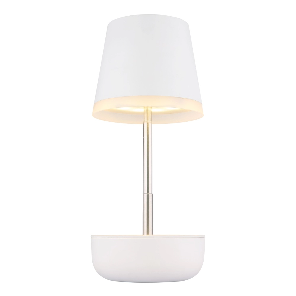 Solar tafellampje Felina wit Globo 9007371510504
