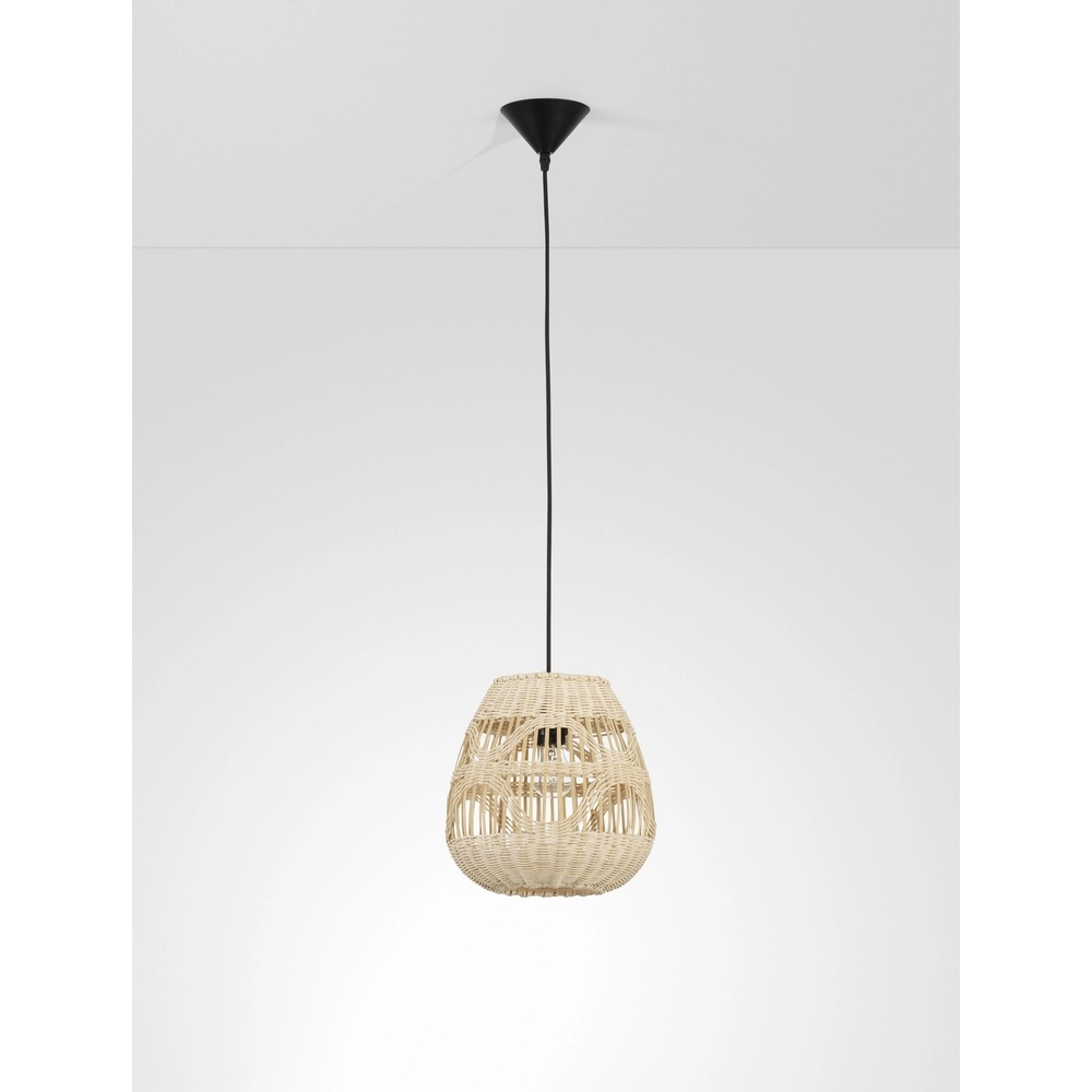 Rotan hanglamp Marlo Ø 27cm Lyora 5212017438799