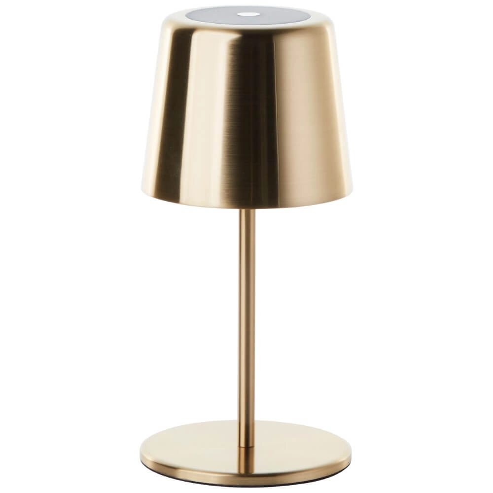 Oplaadbare tafellamp Xaana goud Brilliant 4004353441455