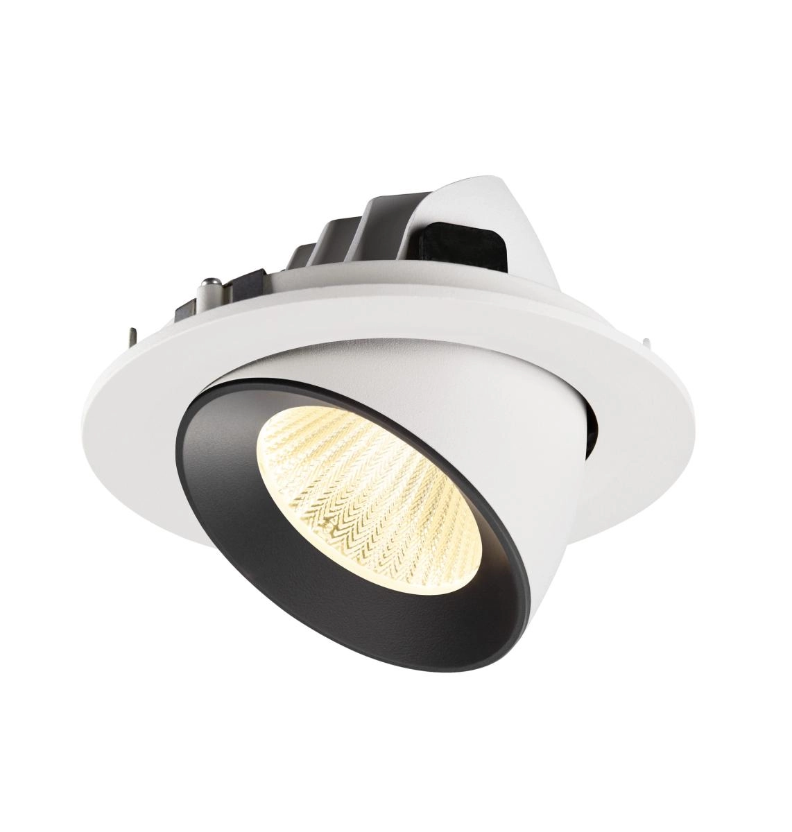 Inbouwspot Numinos Gimble L wit/zwart 3000K - 40gr SLV 4024163310215