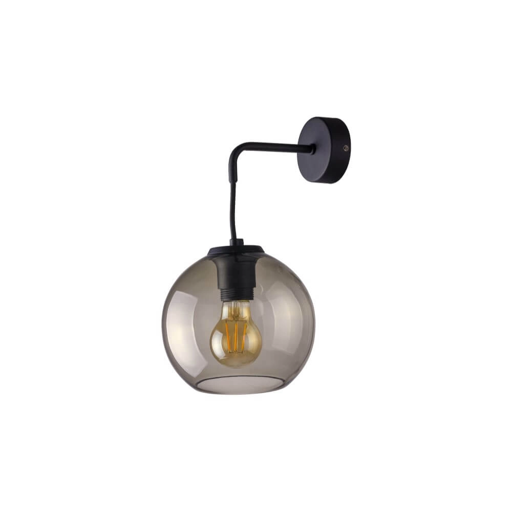 Wandlamp Vetro met glazen bol Wandlamp Vetro met glazen bol