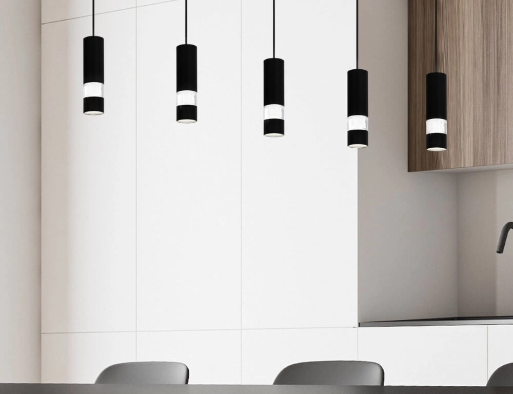 Hanglamp 5-lichts Bernabeta zwart Stars of Light 9002759397067