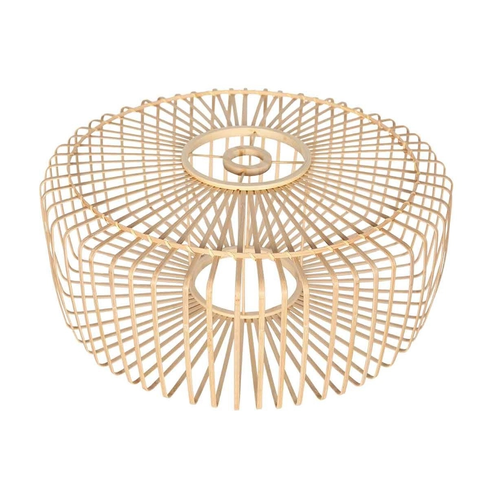 Vloerlamp Prestige Chic rotan kap Steinhauer 8712746183627
