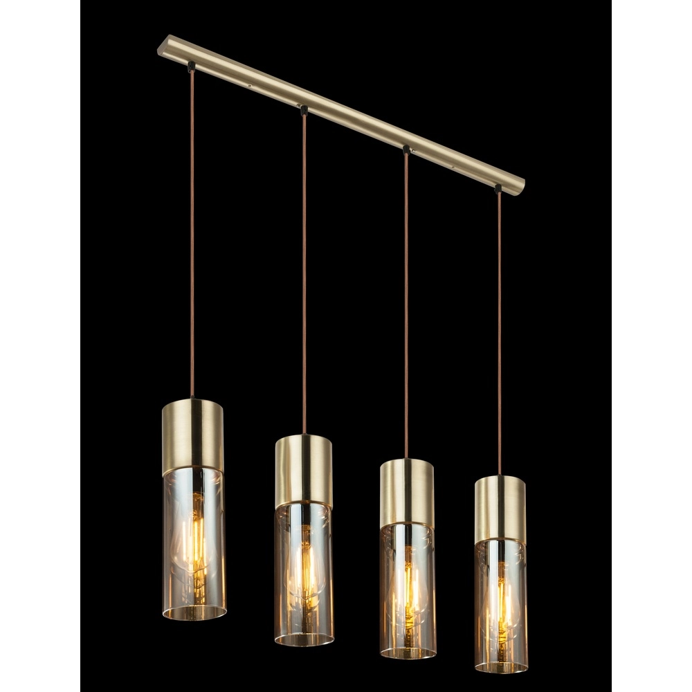 4-lichts hanglamp Annika goud design Globo 9007371370214