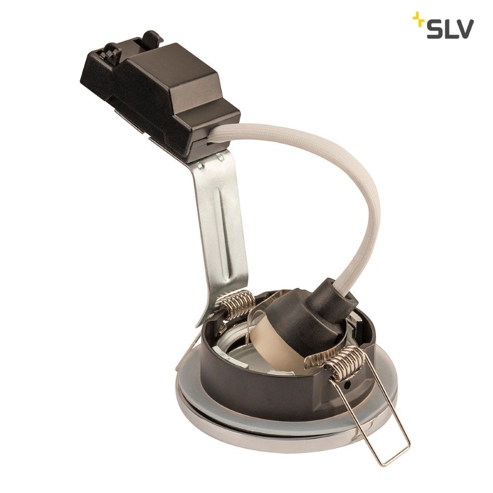 Inbouwspot Dolix Out GU10 Round voor buiten chroom SLV 4024163194839