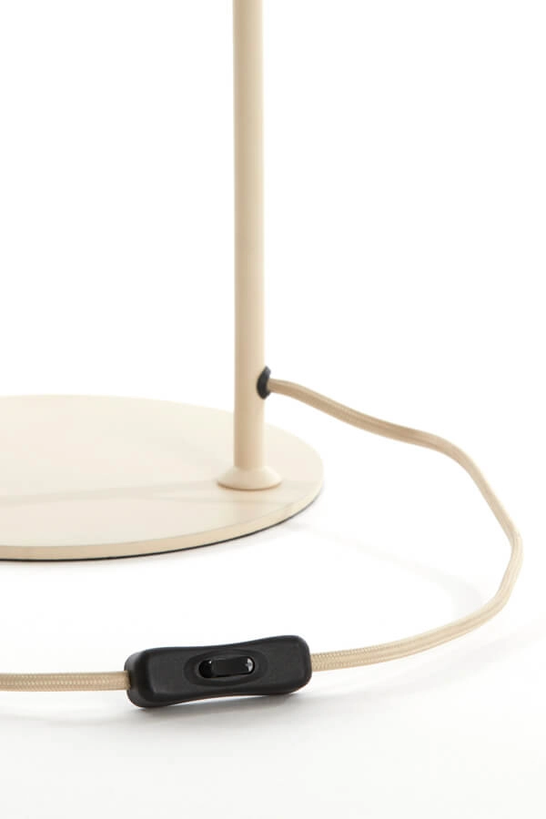 Crème tafellamp Elati Ø 20cm japandi Light & Living 8717807702694