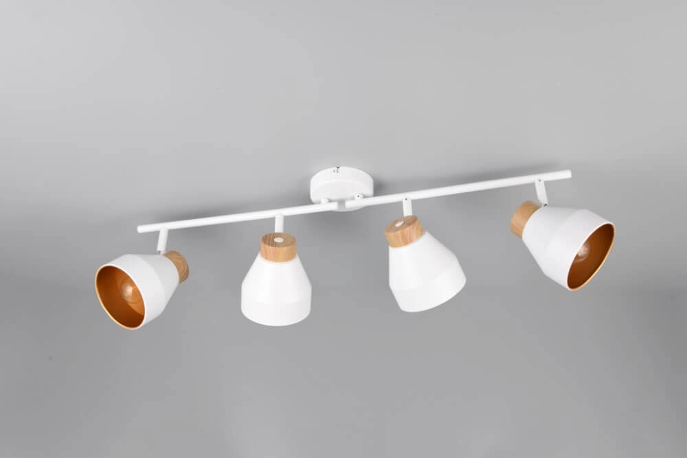 Design plafondlamp 4-lichts Valentin wit Trio 4017807637441
