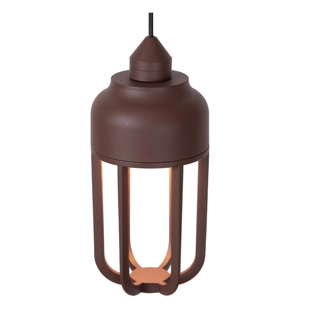Hanglamp Wells roestbruin Lucide 5411212334138