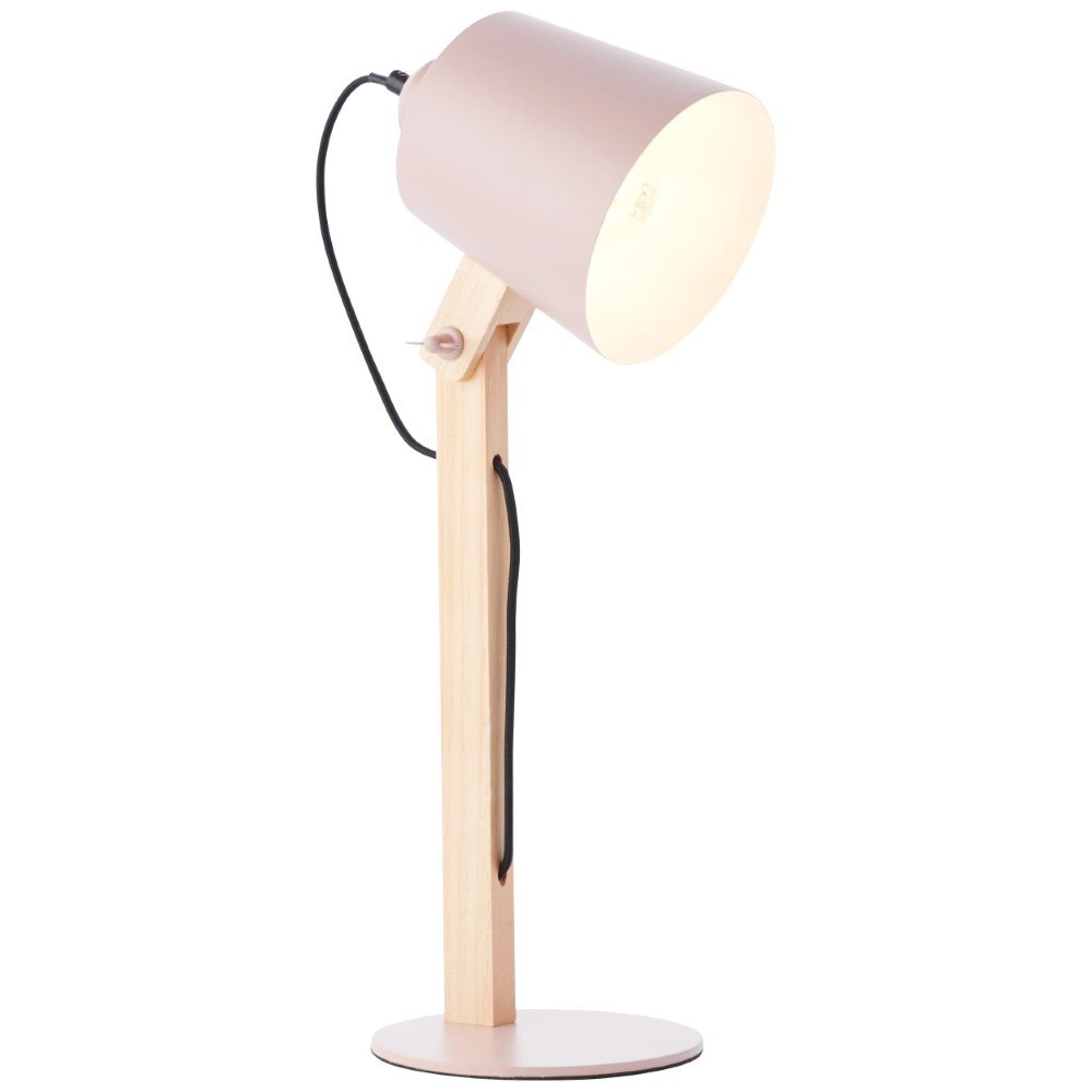 Pastel roze bureaulamp Swivel Brilliant 4004353354069