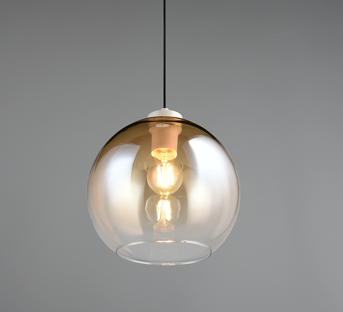 Hanglamp Liora amber glas Trio 4017807682380