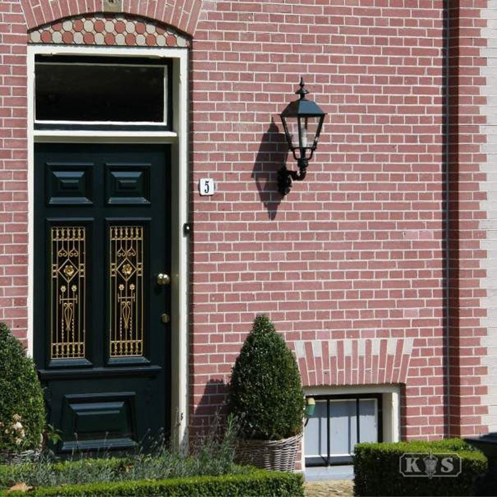 Muurlamp nostalgie Braamt M 42 zwart KS Verlichting 8714732132008