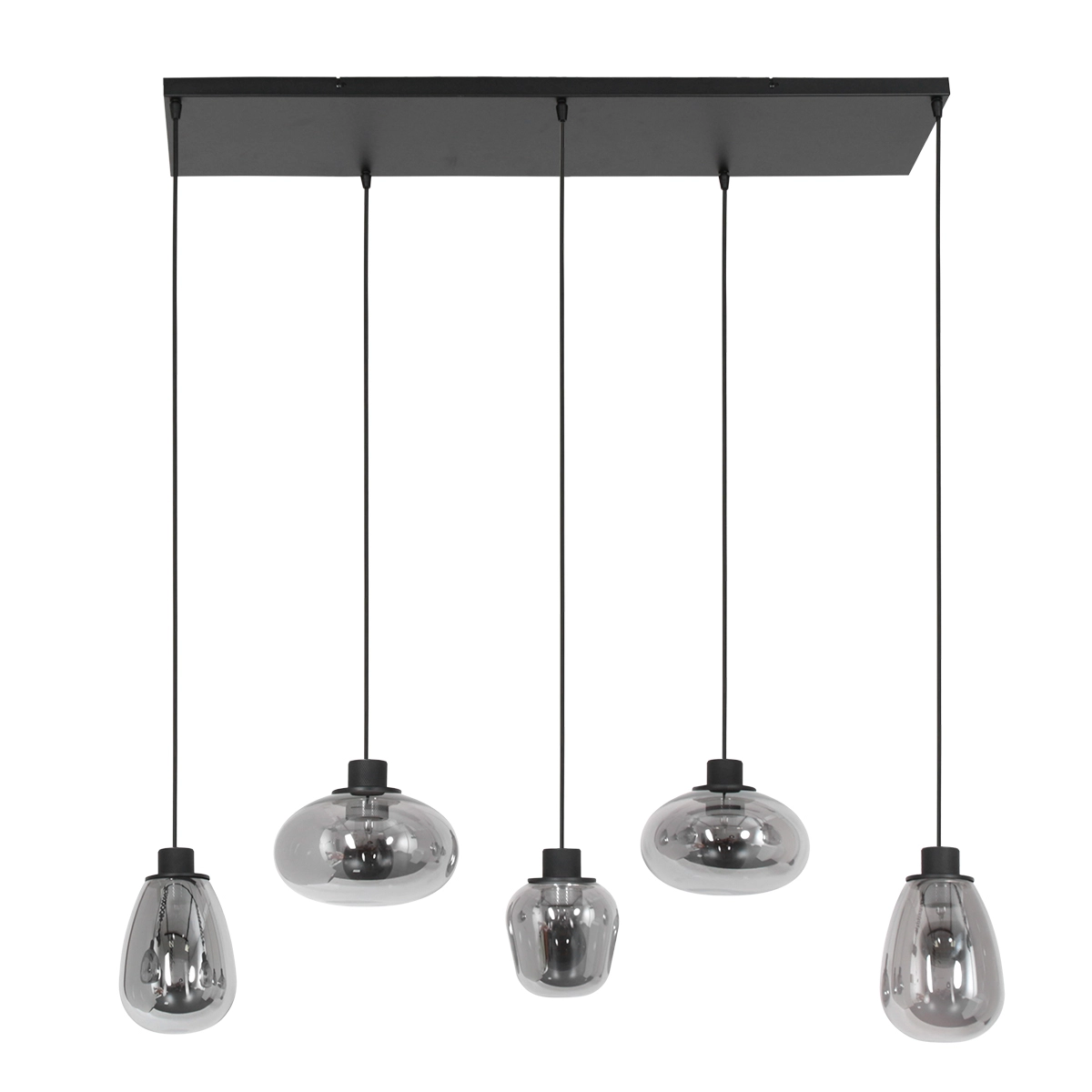 Smoke glazen hanglamp Reflexion Steinhauer 8712746135589