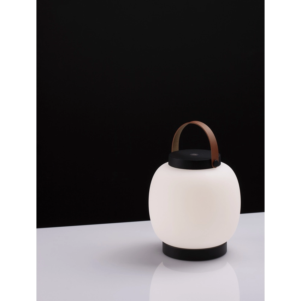 Rechargeable table lamp Jigra anthracite with white Lyora 5212017434876