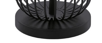 Zwarte tafellamp Roccamena Eglo 9002759436391