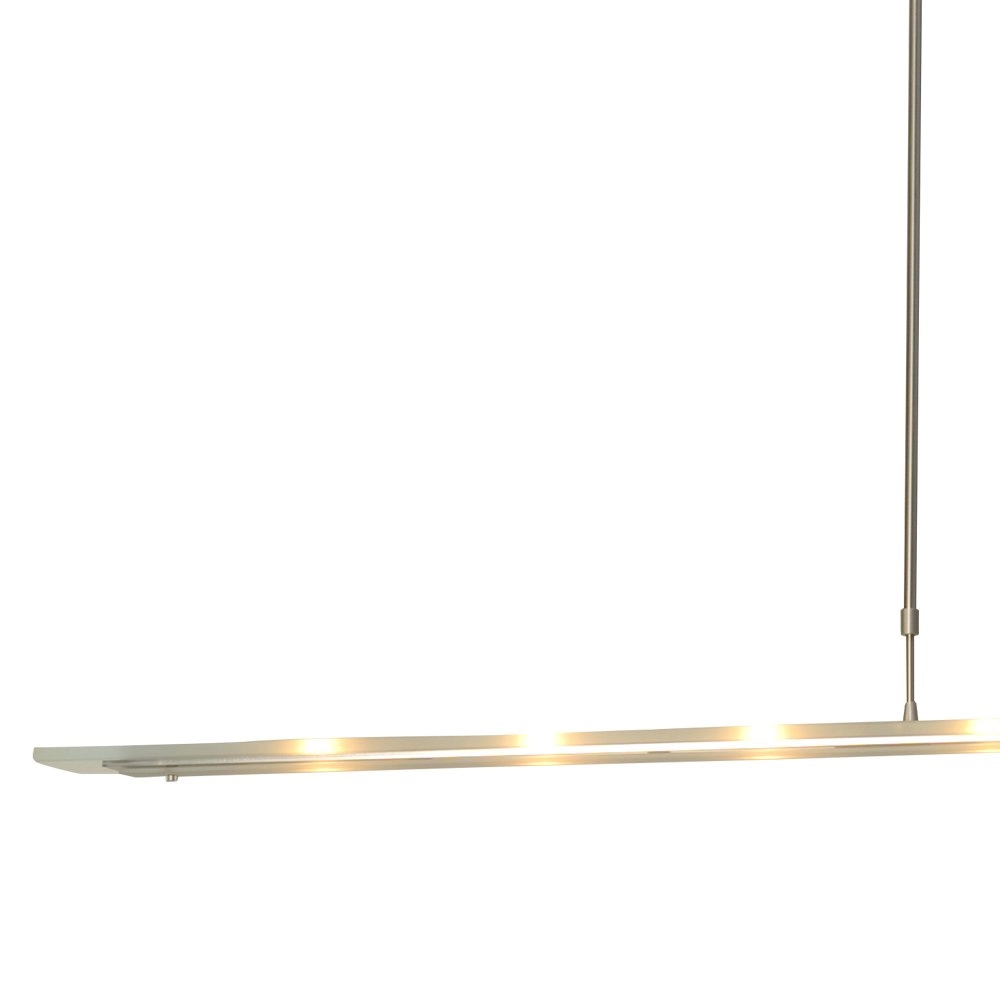 Hanglamp eettafel - kantoor Vigo 170cm nikkel mat Masterlight 8718121181103