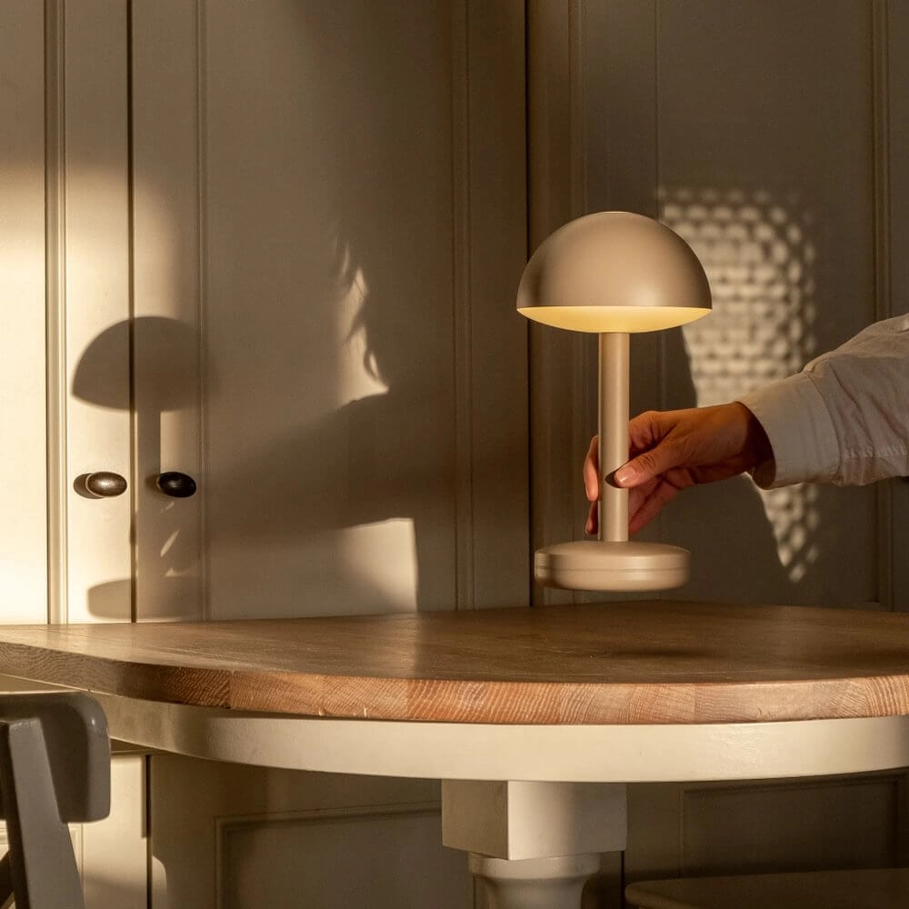 Oplaadbare tafellamp Bug Beige Humble 7446023313322