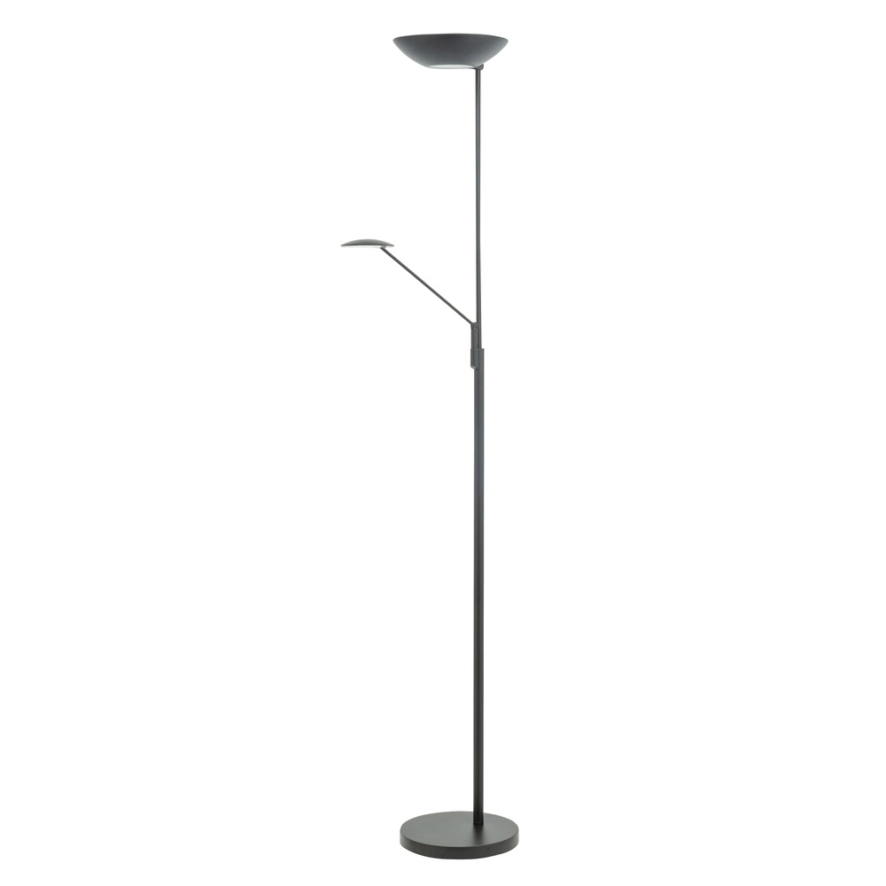 Vloerlamp Bilbao klassiek zwart Ø 28cm