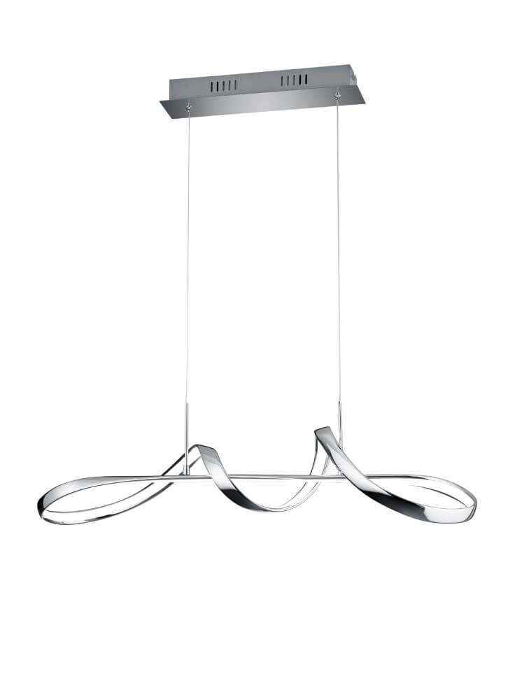 Led hanglamp Perugia chroom