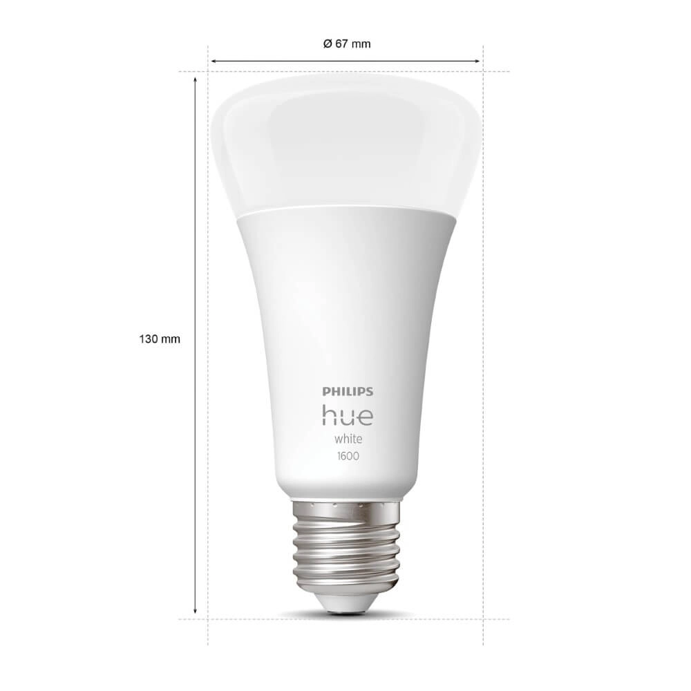 Hue - E27 - 16W - White Philips 8719514343320