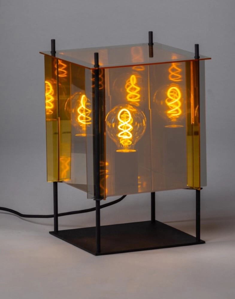 Vierkante tafellamp Cube 38cm ETH 8720195304890