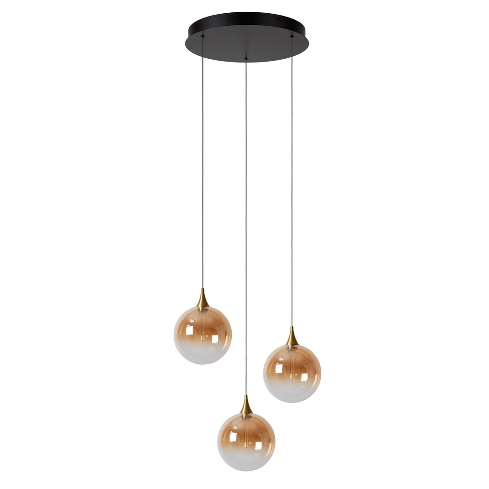 Design led hanglamp Gisela fading - 3x Ø 16cm Premium by Lucide 5411212134790