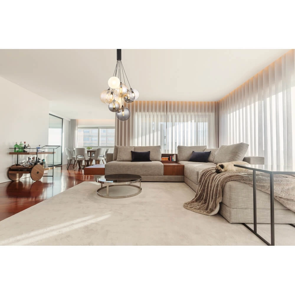 Zwarte hanglamp Ballgi glas Globo 9007371453160