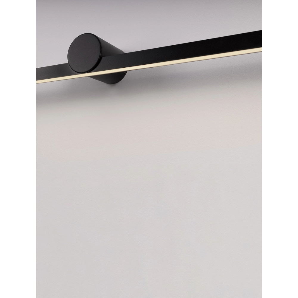 Design wandlamp Breggo zwart 81cm Lyora 5212017447425