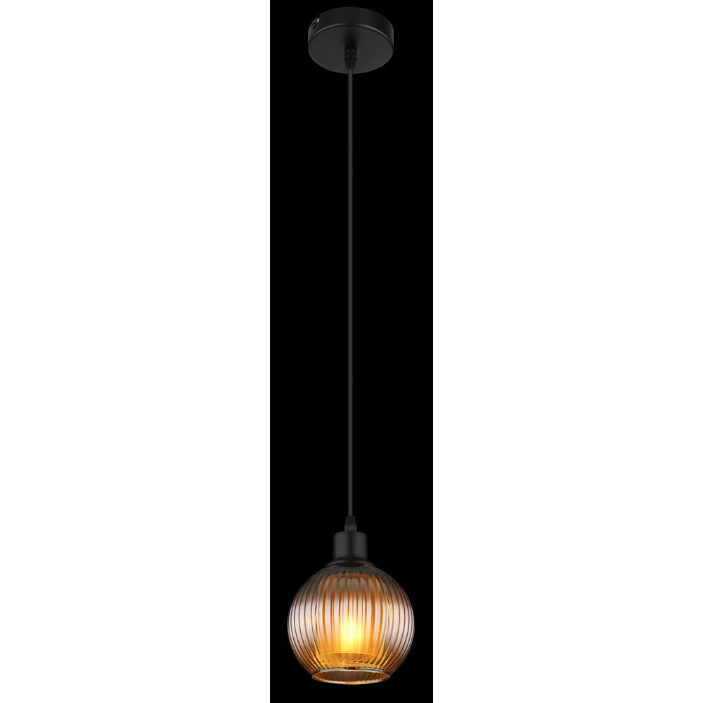 Hanglamp Zumba smoke glas Ø 15cm Globo 9007371446827