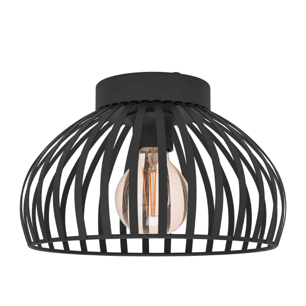 Draad plafondlamp Mogano 3 Ø 28cm