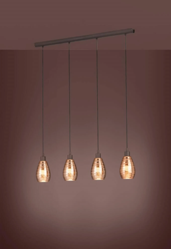 Bruine hanglamp Siracusa Stars of Light 9002759395070