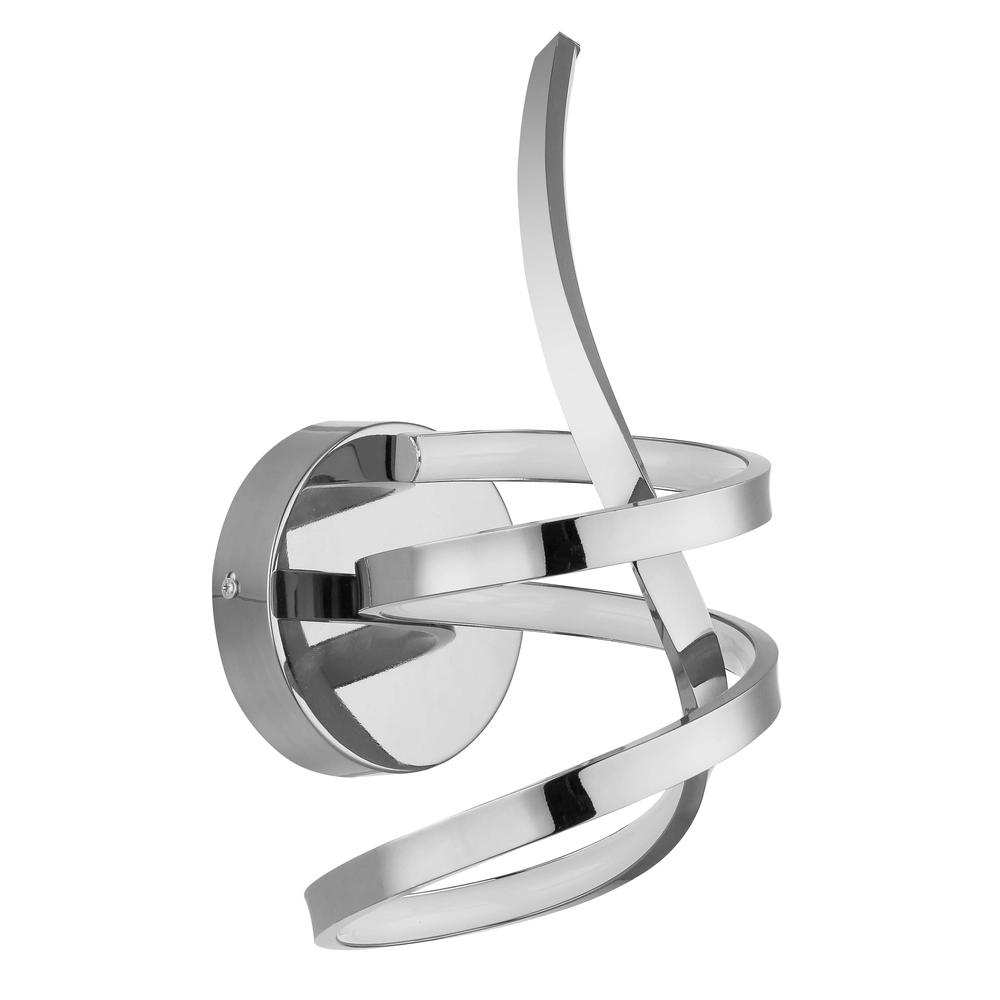 Krul wandlamp Iduna chroom Globo 9007371513420