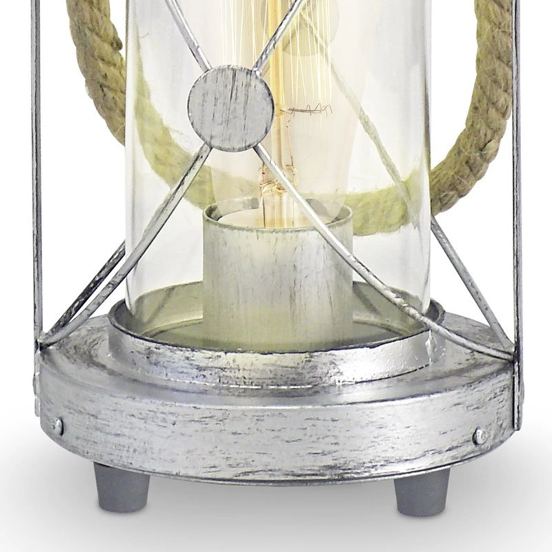 Tafellamp Bradford antiek zilver Eglo 9002759492847