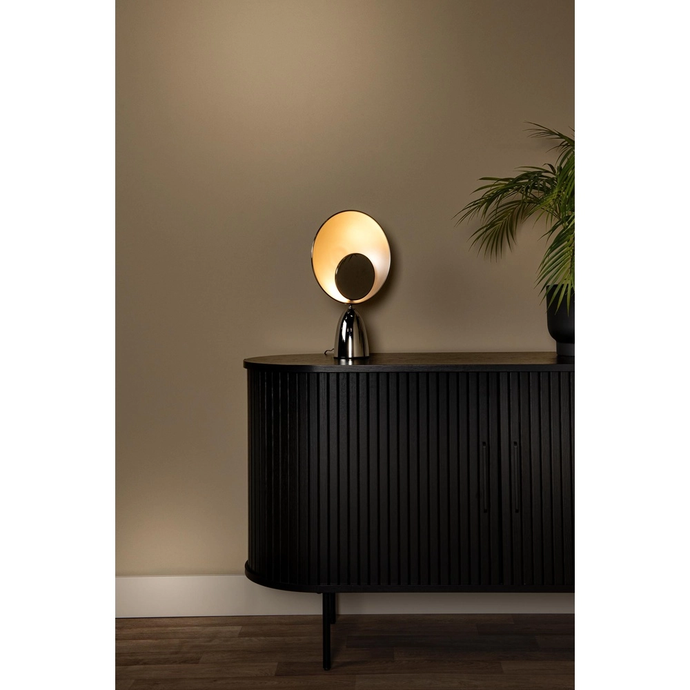 Design tafellamp Castamar Ø 25,5cm chroom Lucide 5411212345837