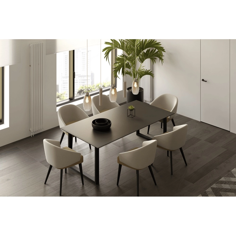 Glazen hanglamp Olive 3x Ø 12,5cm - 2x Run pendel - zand Masterlight 8718121394077