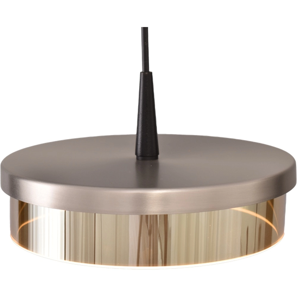 4-lichts hanglamp Imperia 130cm zwart met nikkel Masterlight 8718121359397