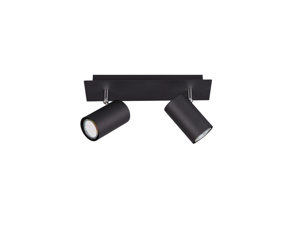 Spot Marley 2-lichts mat zwart Trio 4017807408638
