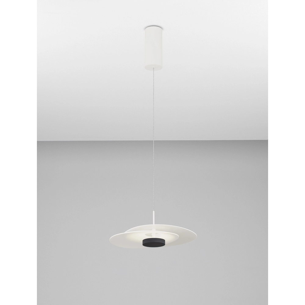Hanglamp Olea design wit Ø 35cm Lyora 5212017456939