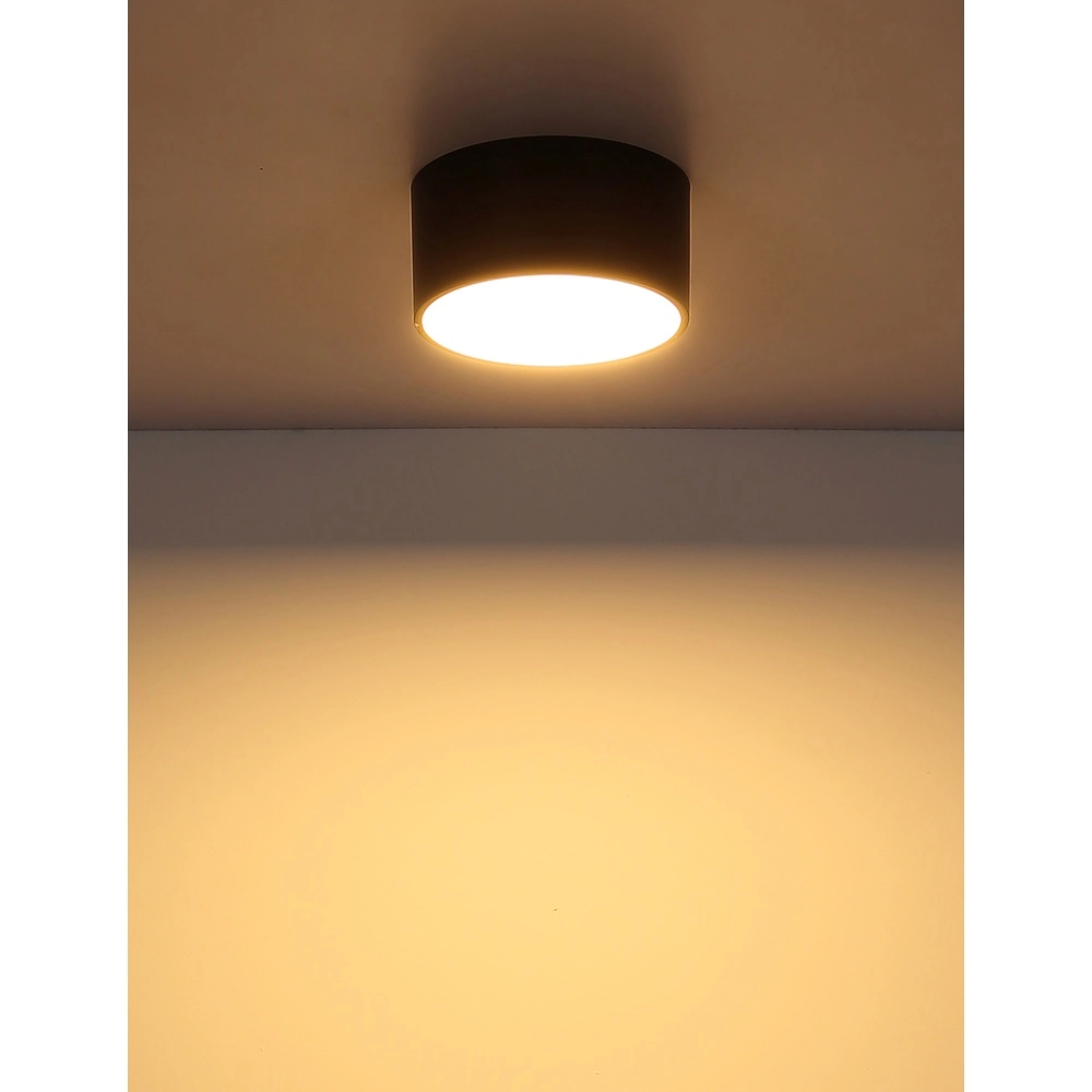 Plafondlamp Raymond zwart Globo 9007371525867