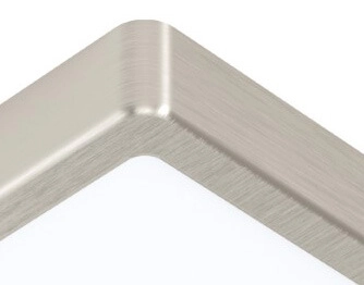 Vierkante plafonnière Fueva 5 21cm RVS Eglo 9002759992415