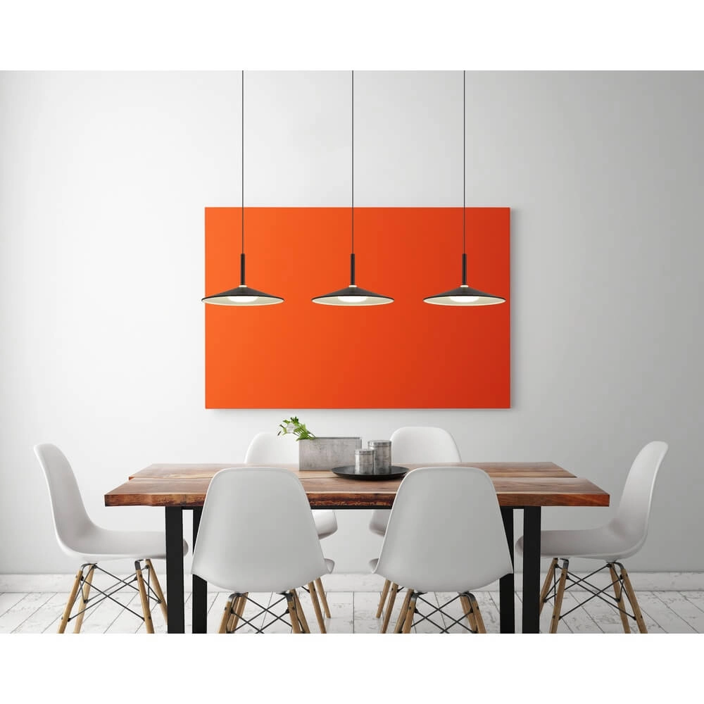 Zwarte hanglamp Lampone 3-lichts design Globo 9007371450374